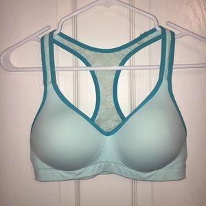 PINK lace sports bra